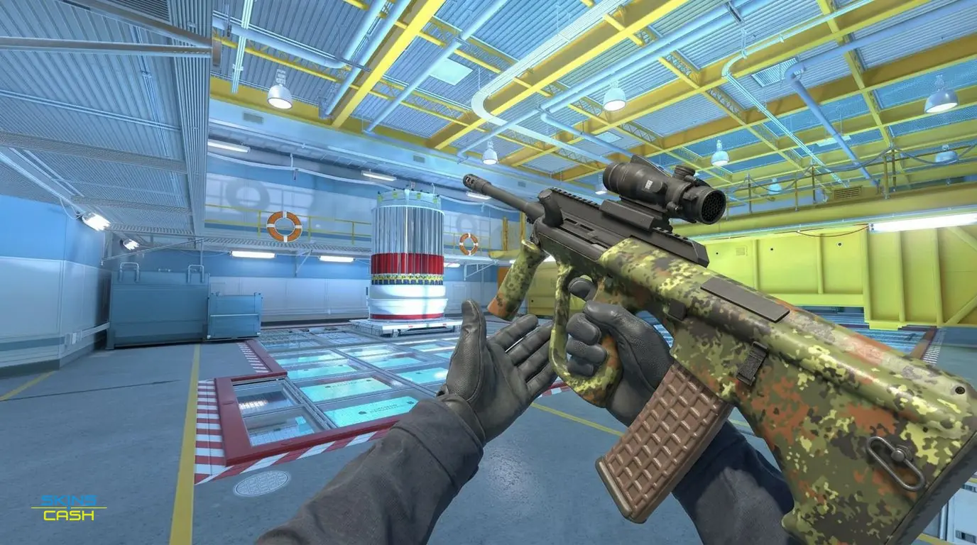 AUG | Commando Company — In-game inspect