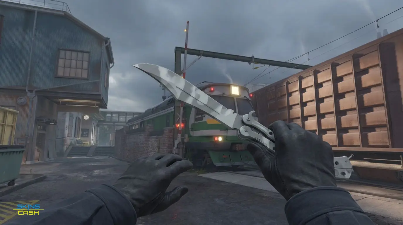 ★ Butterfly Knife | Urban Masked — In-game inspect