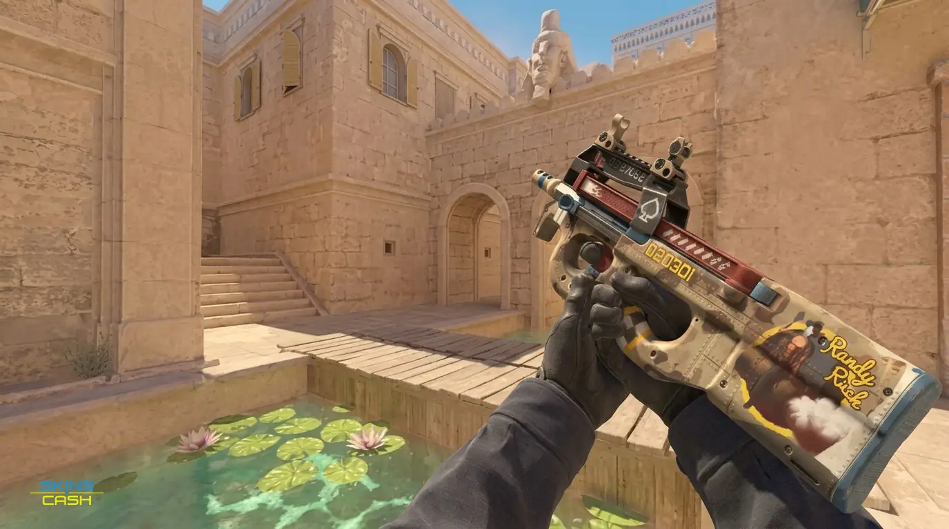 P90 | Randy Rush — In-game inspect