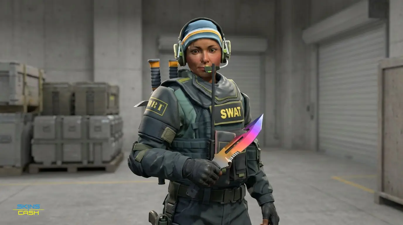 ★ Survival Knife | Fade — In the field