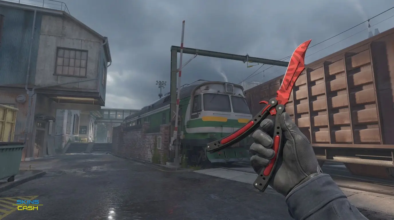 ★ Butterfly Knife | Slaughter — In-game inspect