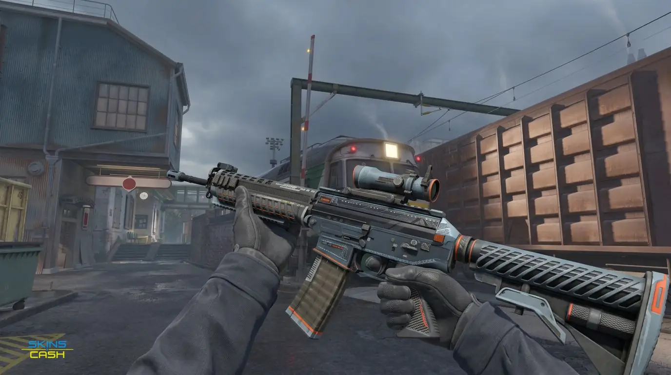 SG 553 | Phantom — In-game inspect