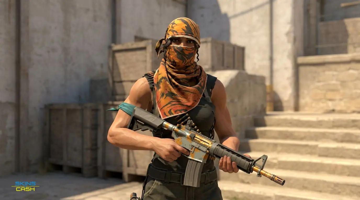 M4A4 | Daybreak — In the field