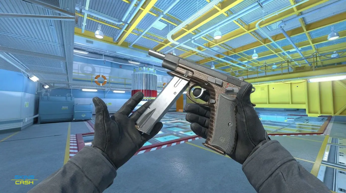 CZ75-Auto | Copper Fiber — In-game inspect