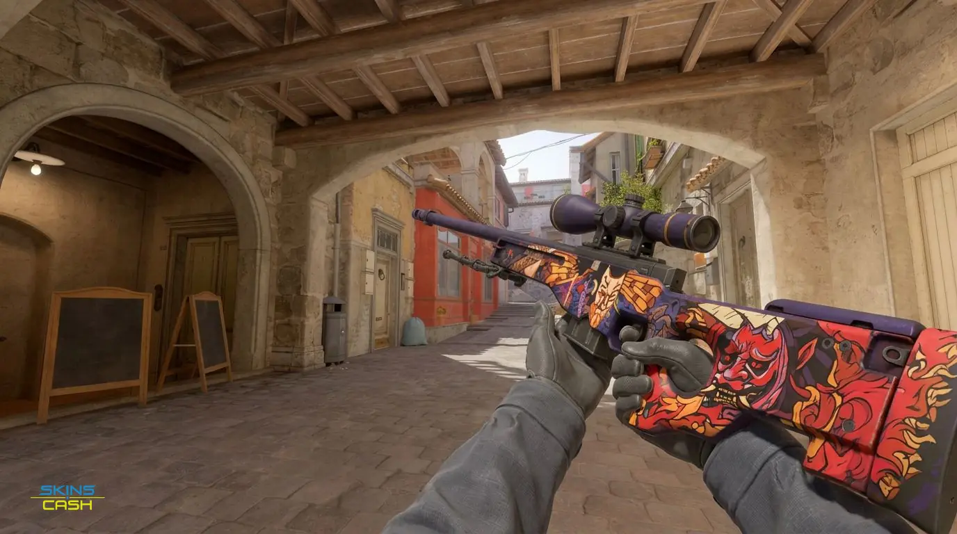 AWP | Oni Taiji — In-game inspect