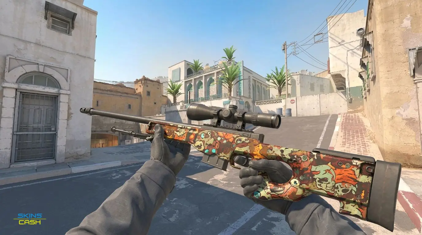 AWP | PAW — In-game inspect
