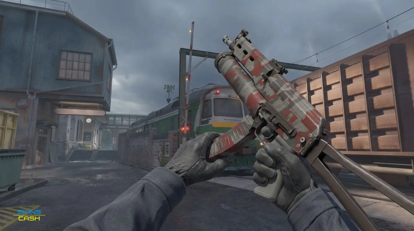 PP-Bizon | Wood Block Camo — In-game inspect