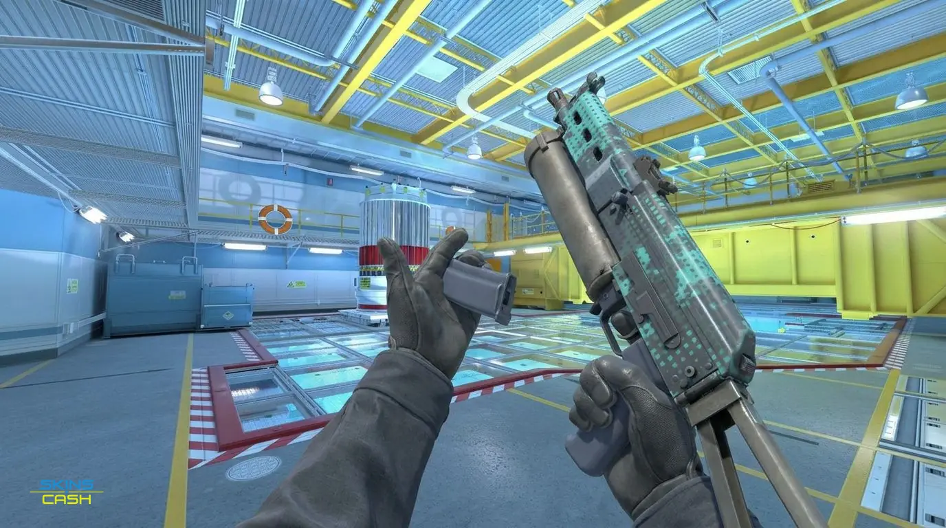 PP-Bizon | Cobalt Halftone — In-game inspect