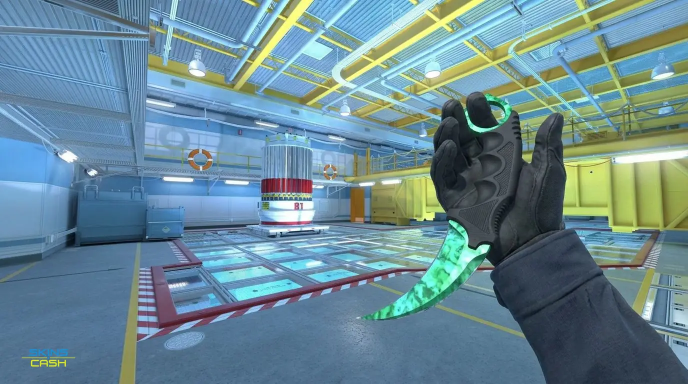 ★ Karambit | Gamma Doppler — In-game inspect