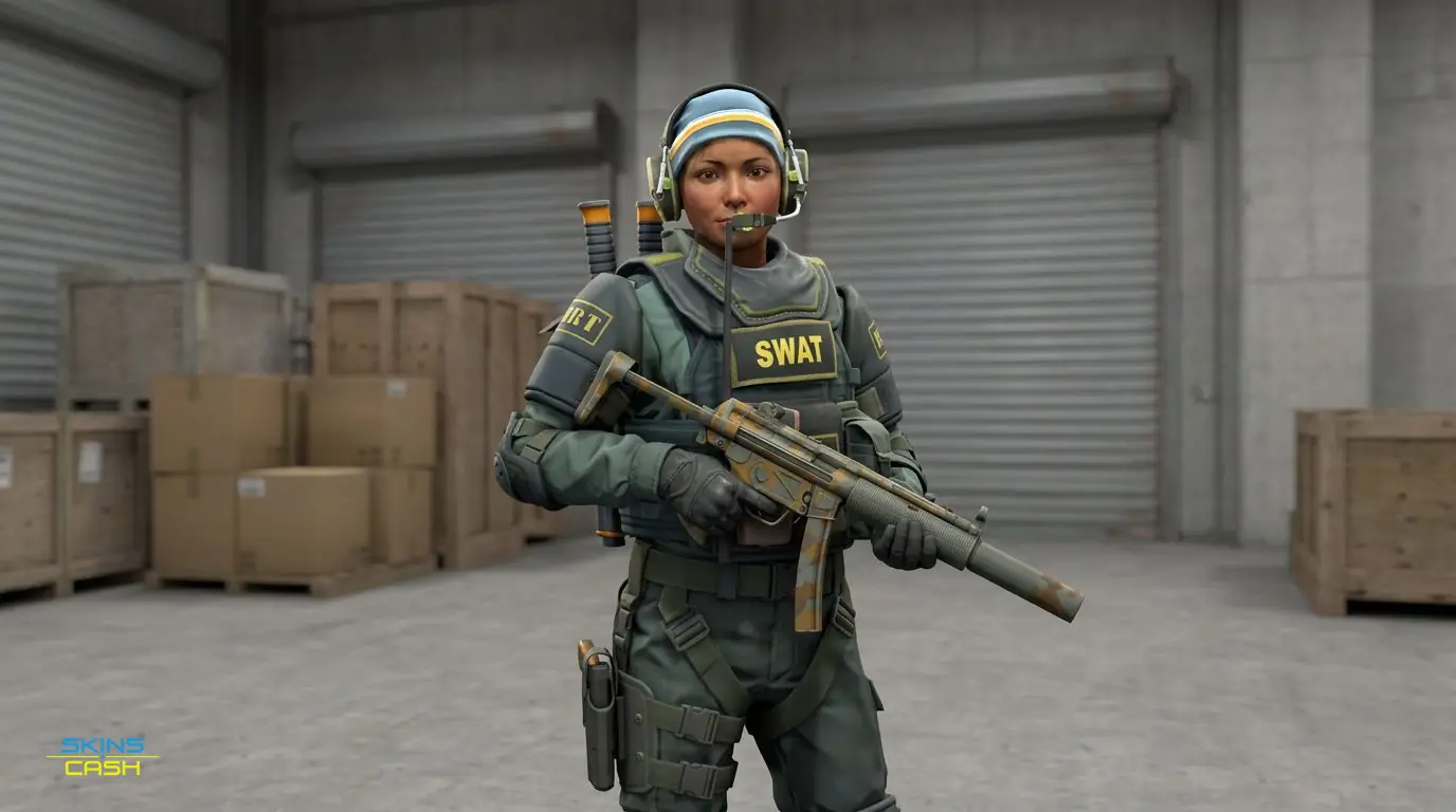 MP5-SD | Gold Leaf — In the field