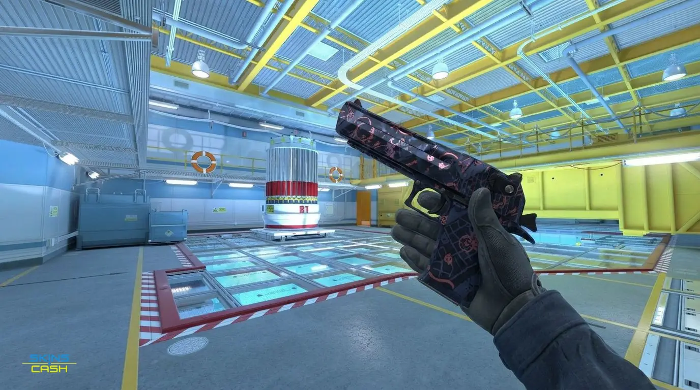 Desert Eagle | Night Heist — In-game inspect