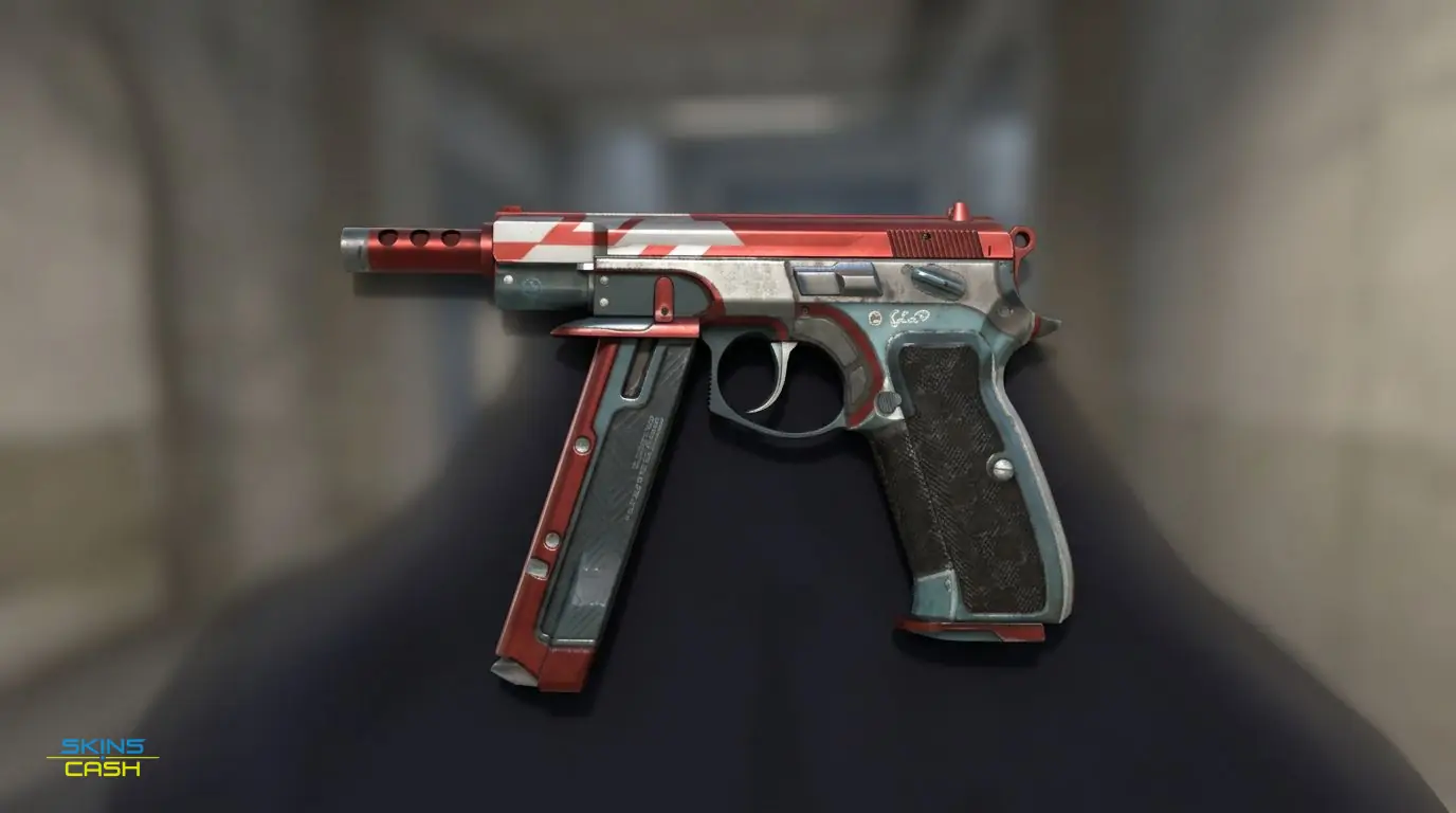 CZ75-Auto | Red Astor — Product view