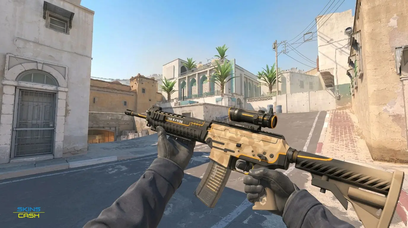 SG 553 | Triarch — In-game inspect