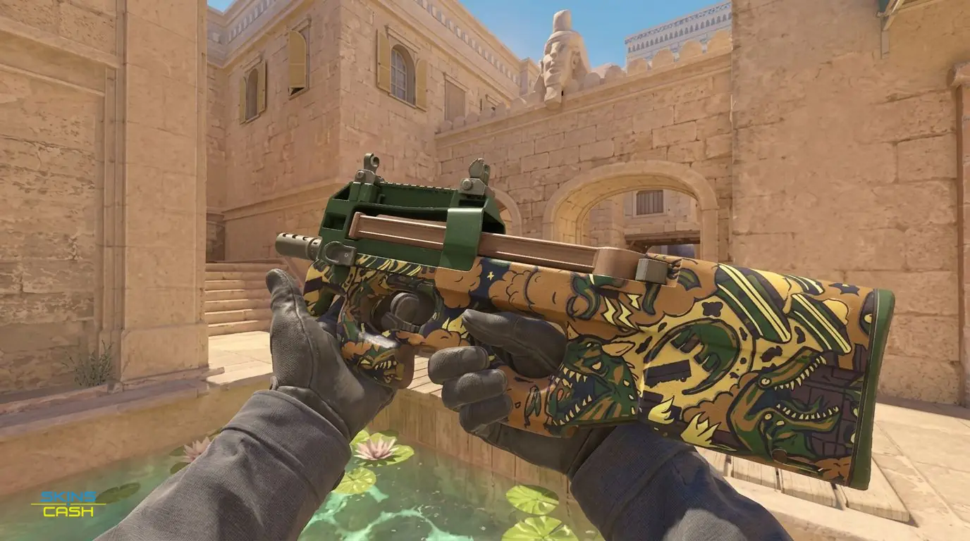P90 | Cocoa Rampage — In-game inspect