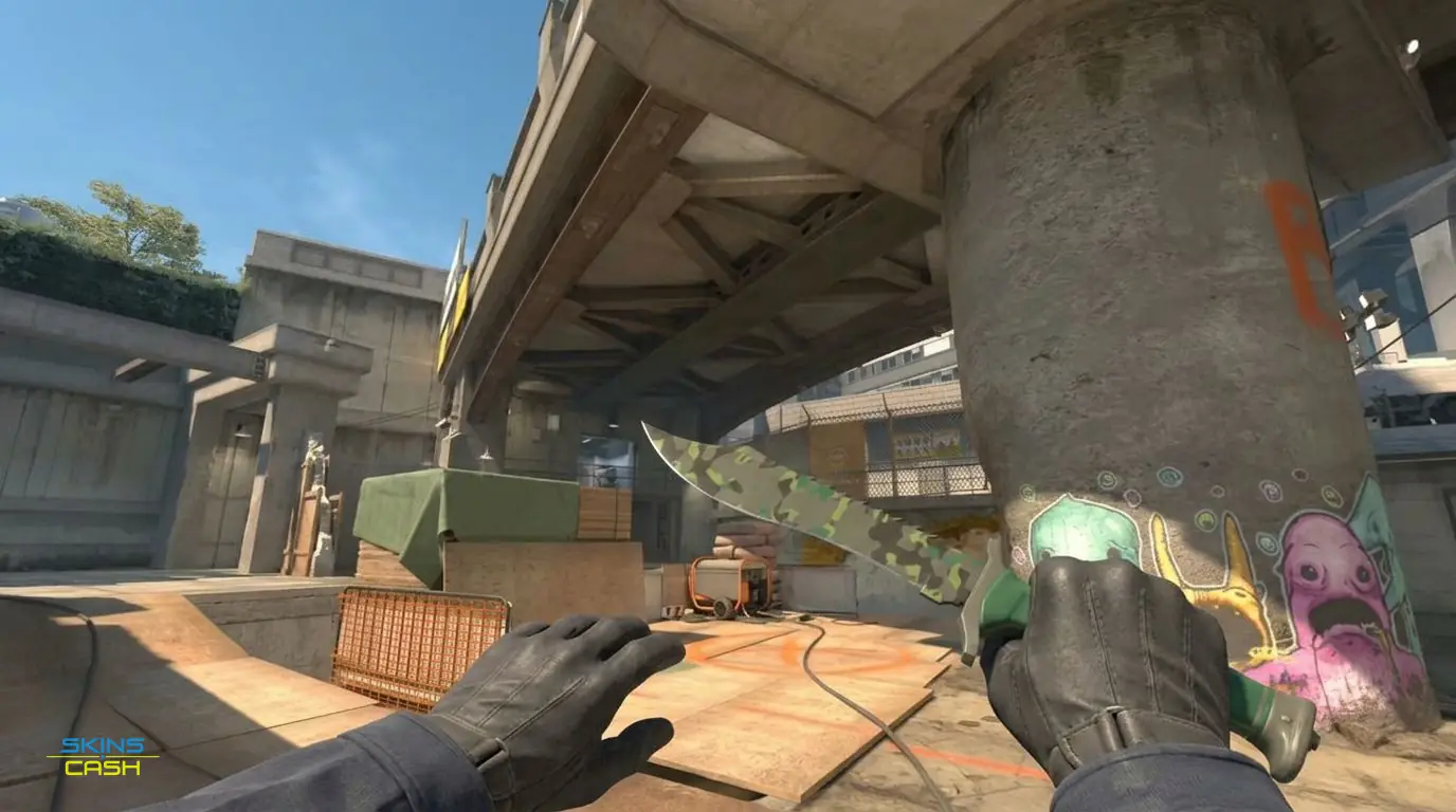 ★ Bowie Knife | Boreal Forest — In-game inspect