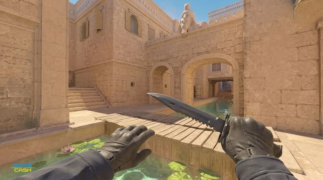 ★ M9 Bayonet | Scorched — In-game inspect