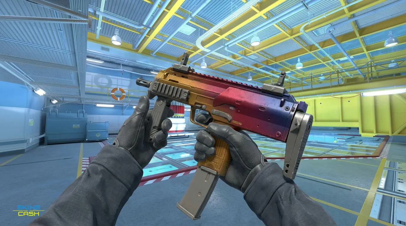 MP7 | Fade — In-game inspect