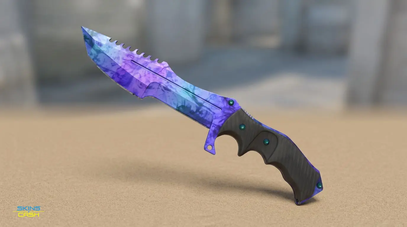 ★ Huntsman Knife | Doppler Sapphire — Product view