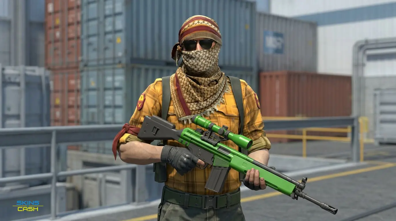 G3SG1 | Green Apple — In the field