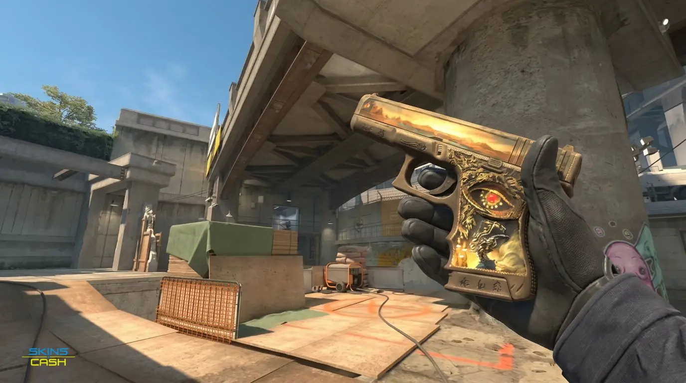 Glock-18 | Ramese's Reach — In-game inspect