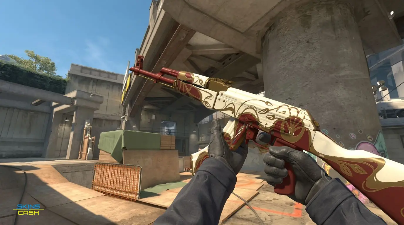 AK-47 | Nouveau Rouge — In-game inspect