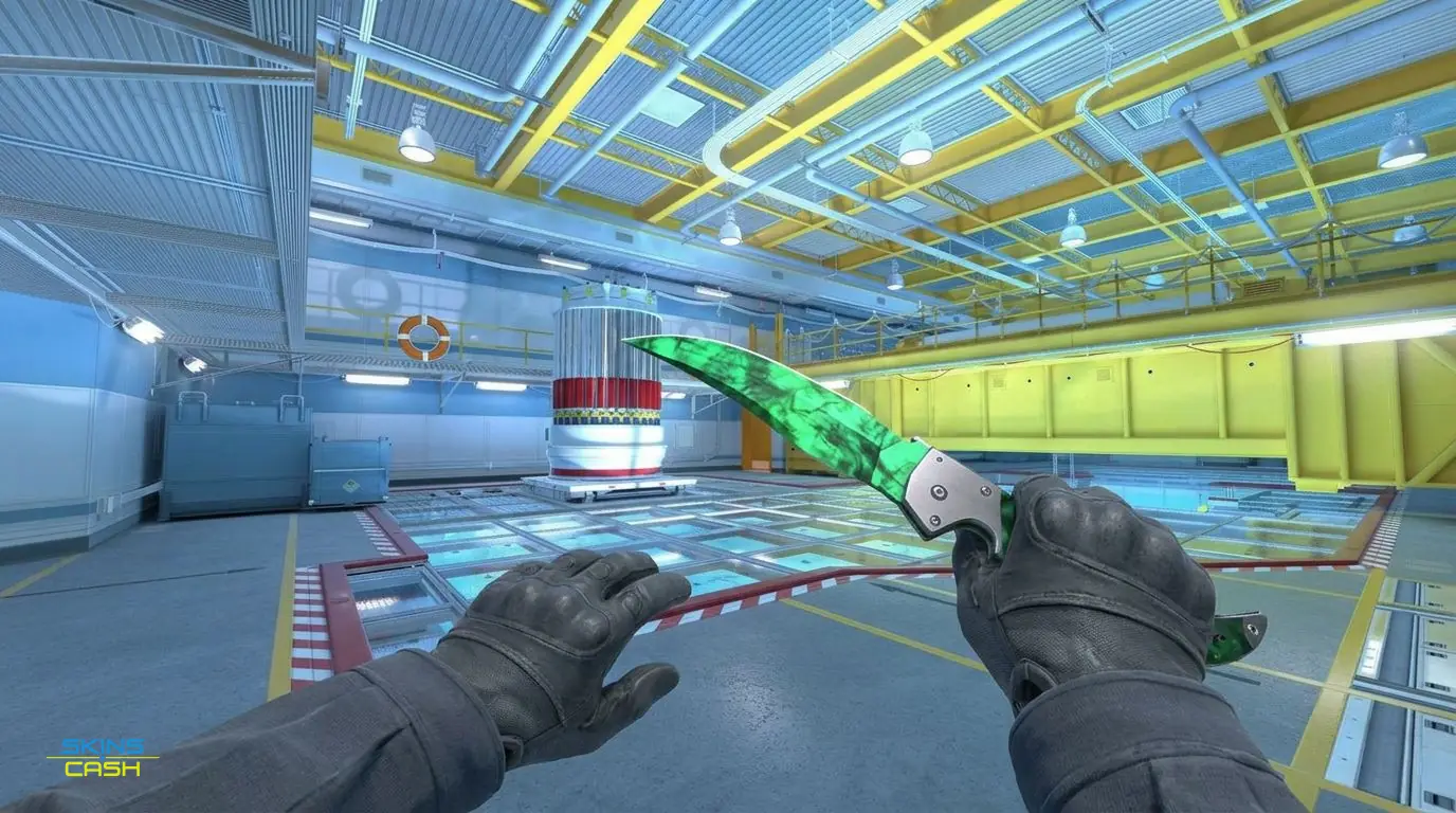 ★ Falchion Knife | Gamma Doppler — In-game inspect