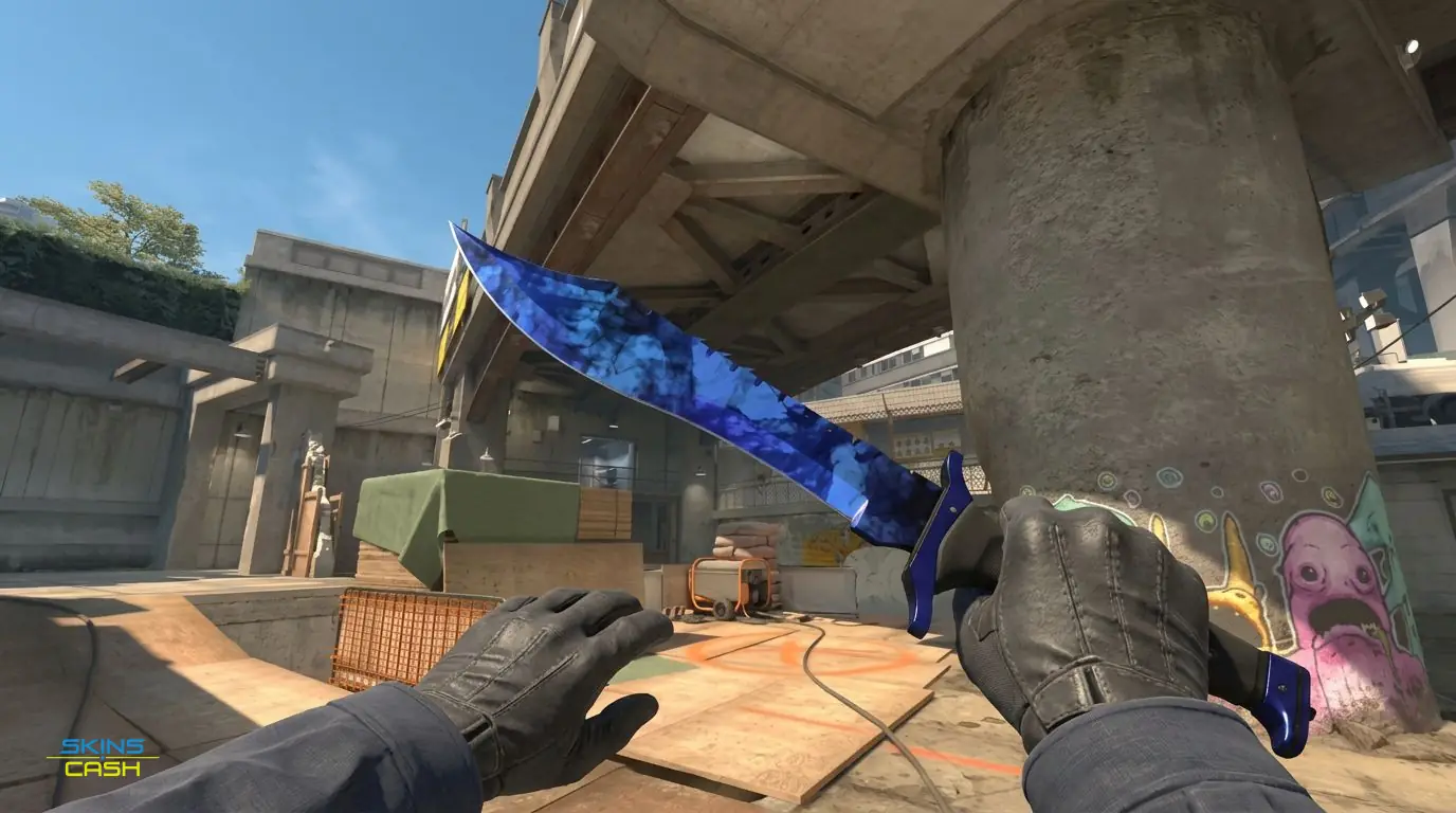 ★ Bowie Knife | Doppler Phase 4 — In-game inspect