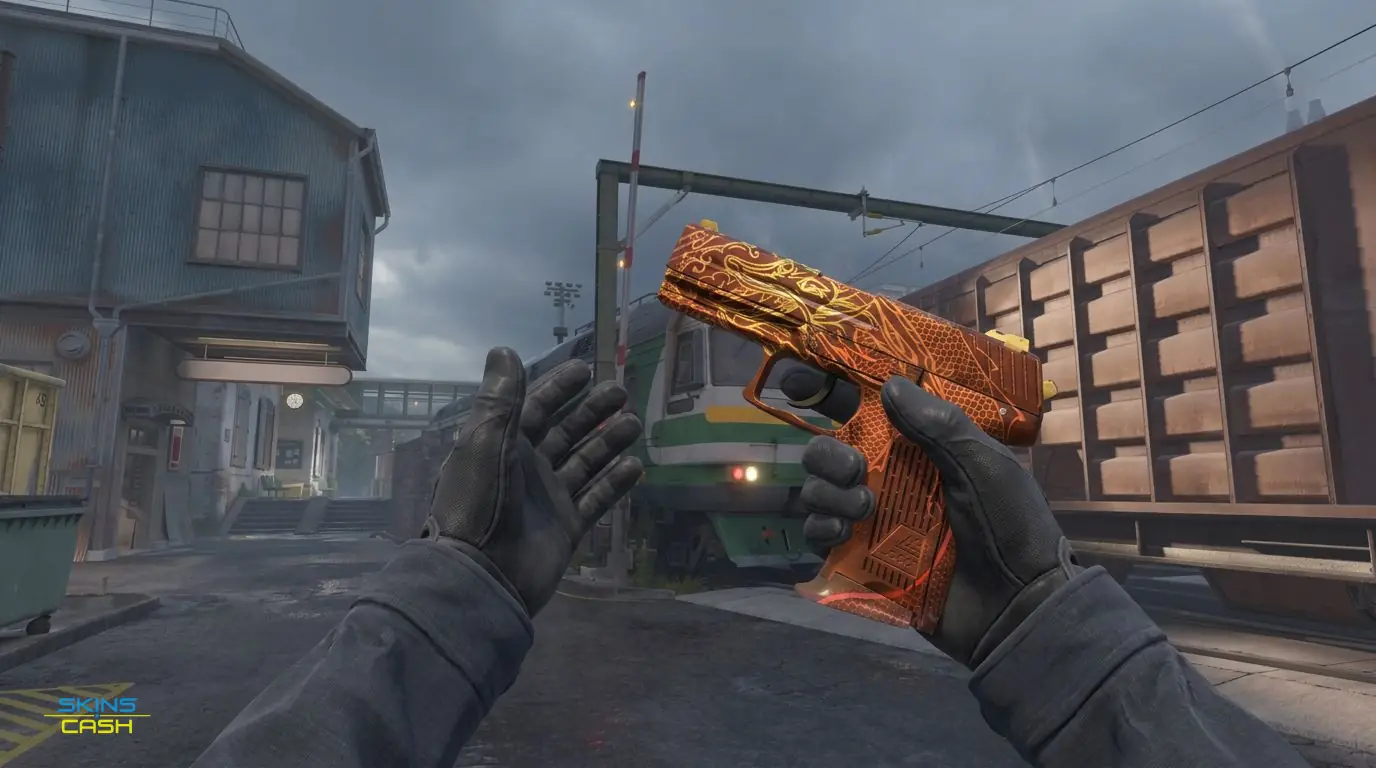 P2000 | Imperial Dragon — In-game inspect