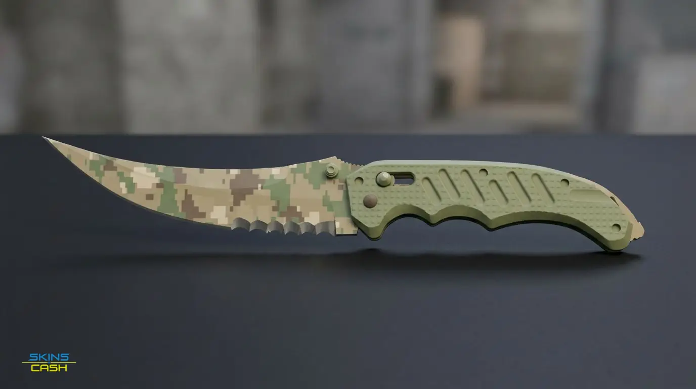 ★ Flip Knife | Forest DDPAT — Product view