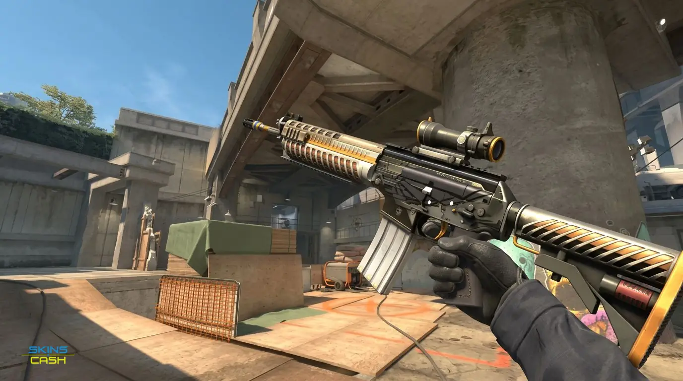 SG 553 | Aerial — In-game inspect