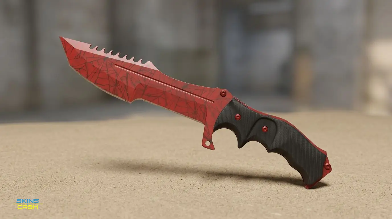 ★ Huntsman Knife | Crimson Web — Product view