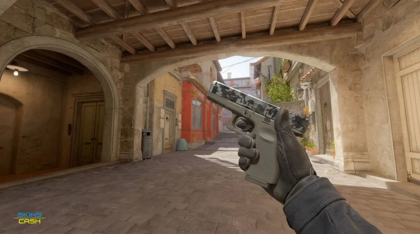 Glock-18 | Steel Disruption — In-game inspect