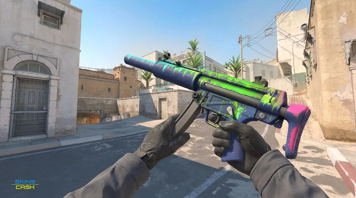 MP5-SD | Phosphor — In-game inspect