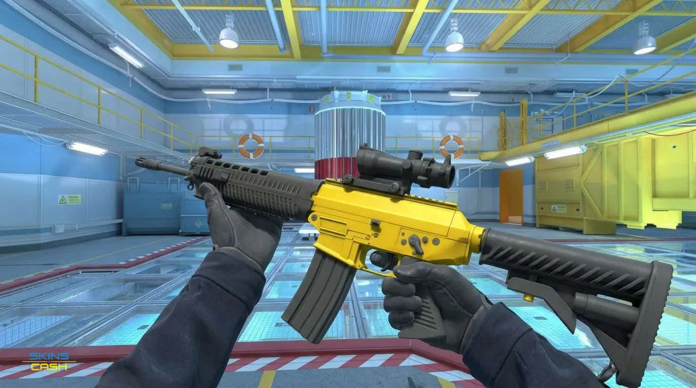 SG 553 | Bulldozer — In-game inspect