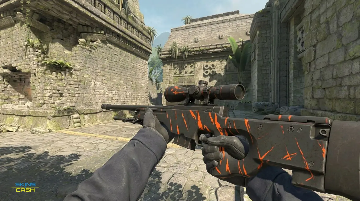 SSG 08 | Slashed — In-game inspect