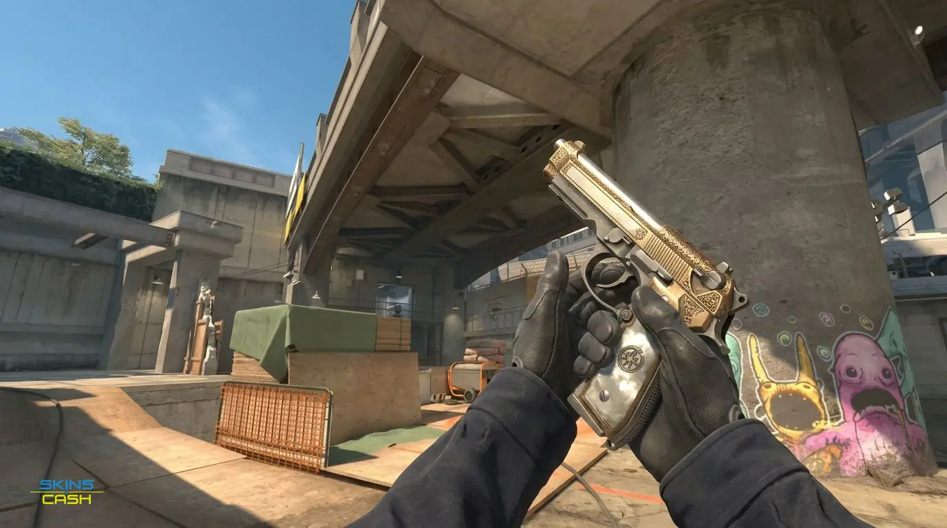 Dual Berettas | Cartel — In-game inspect