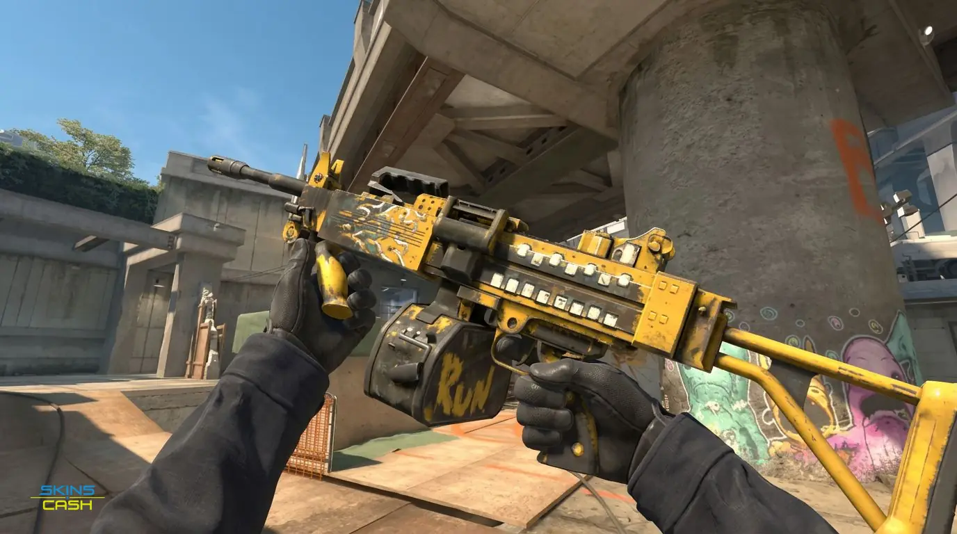 Negev | Loudmouth — In-game inspect