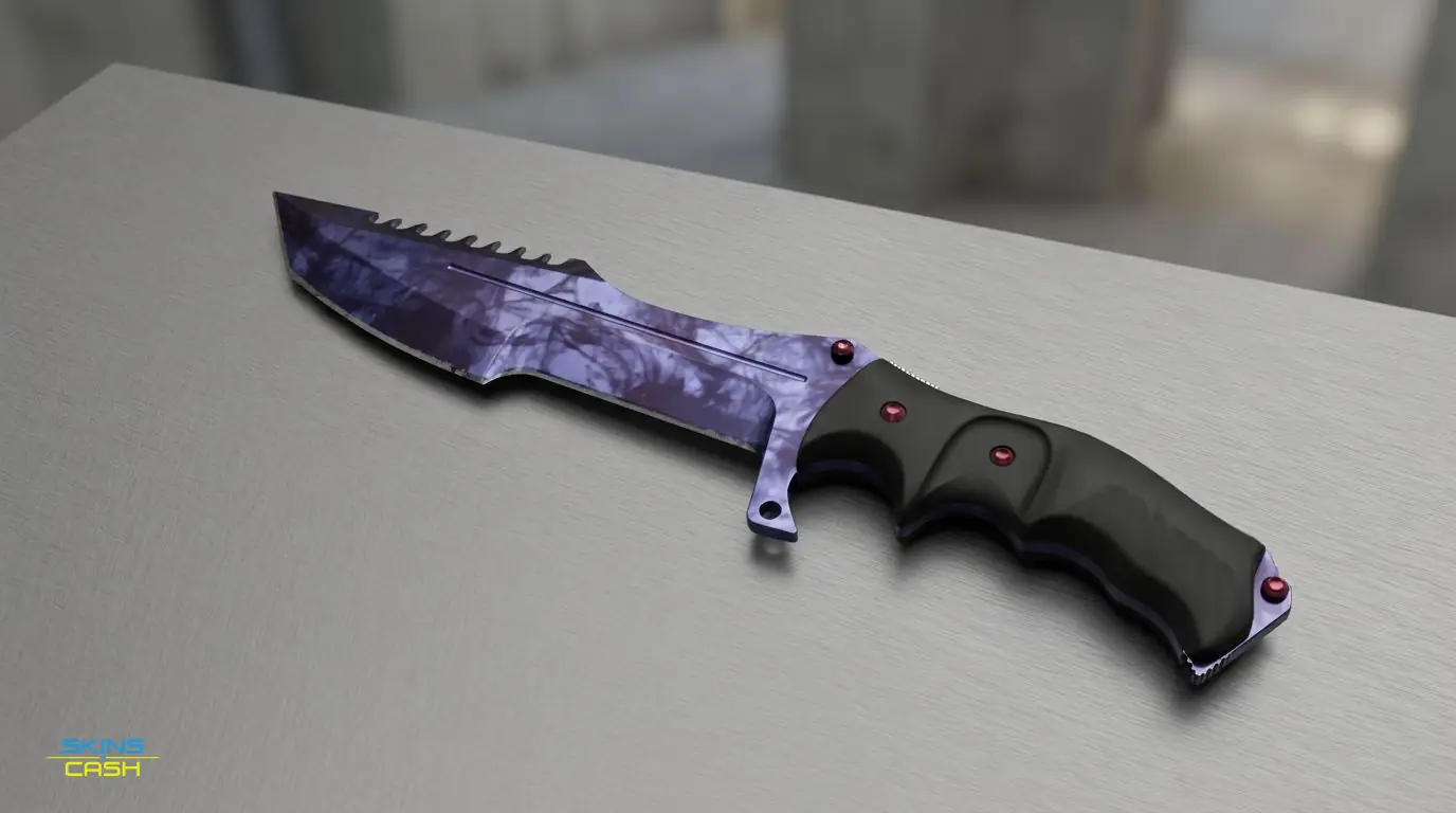 ★ Huntsman Knife | Doppler Black Pearl — Product view