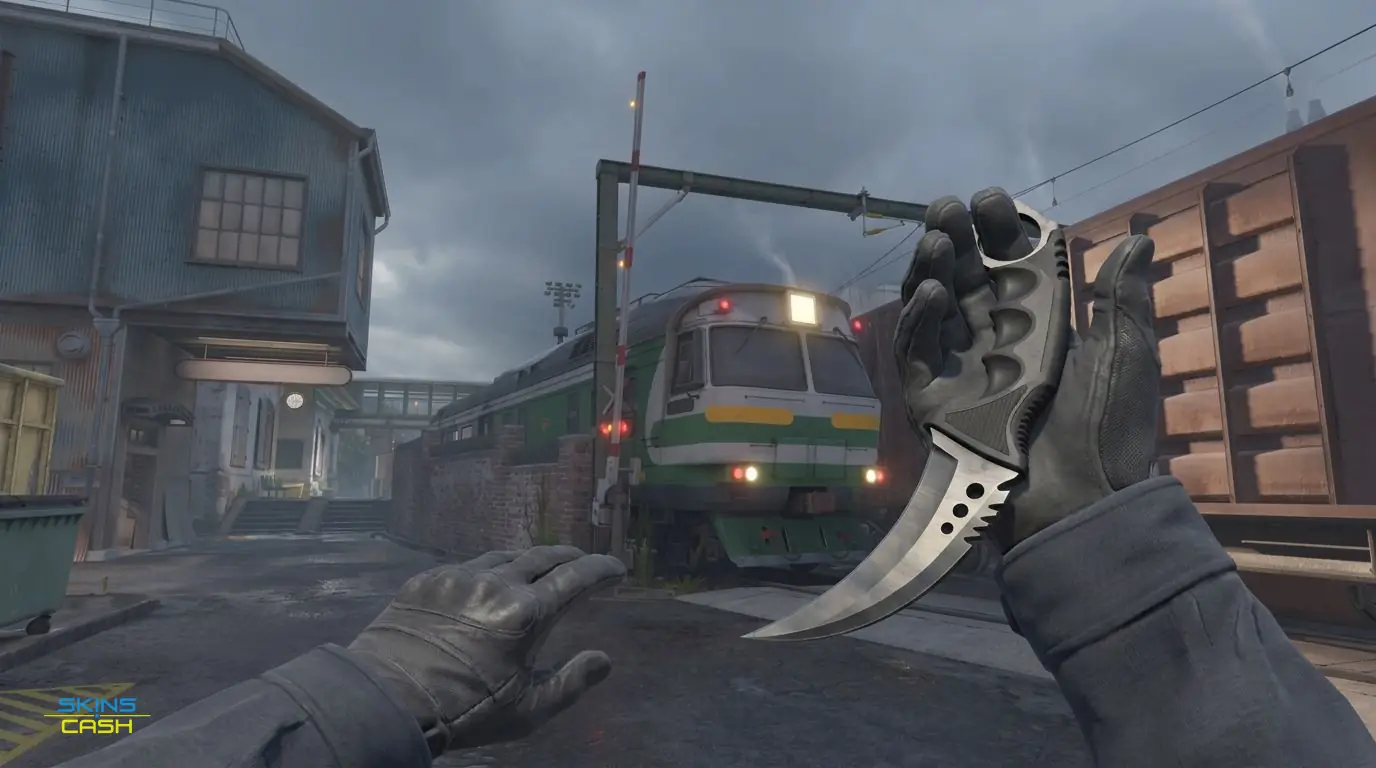 ★ Talon Knife | Scorched — In-game inspect