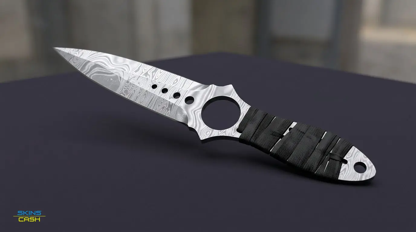 ★ Skeleton Knife | Damascus Steel — Product view