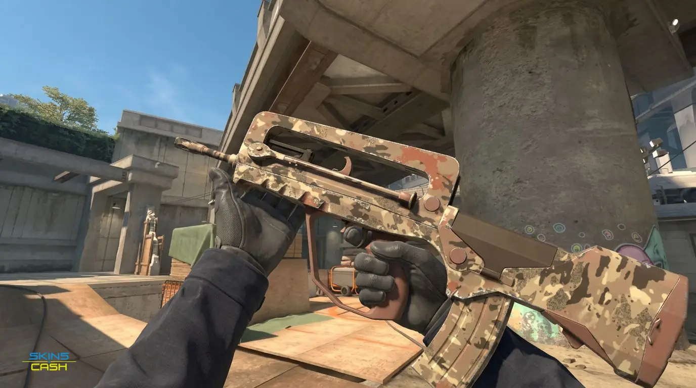 FAMAS | CaliCamo — In-game inspect