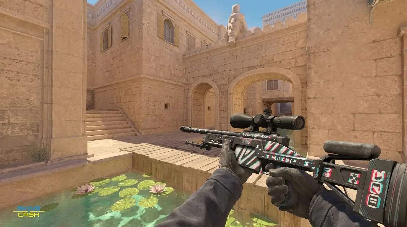 SSG 08 | Parallax — In-game inspect