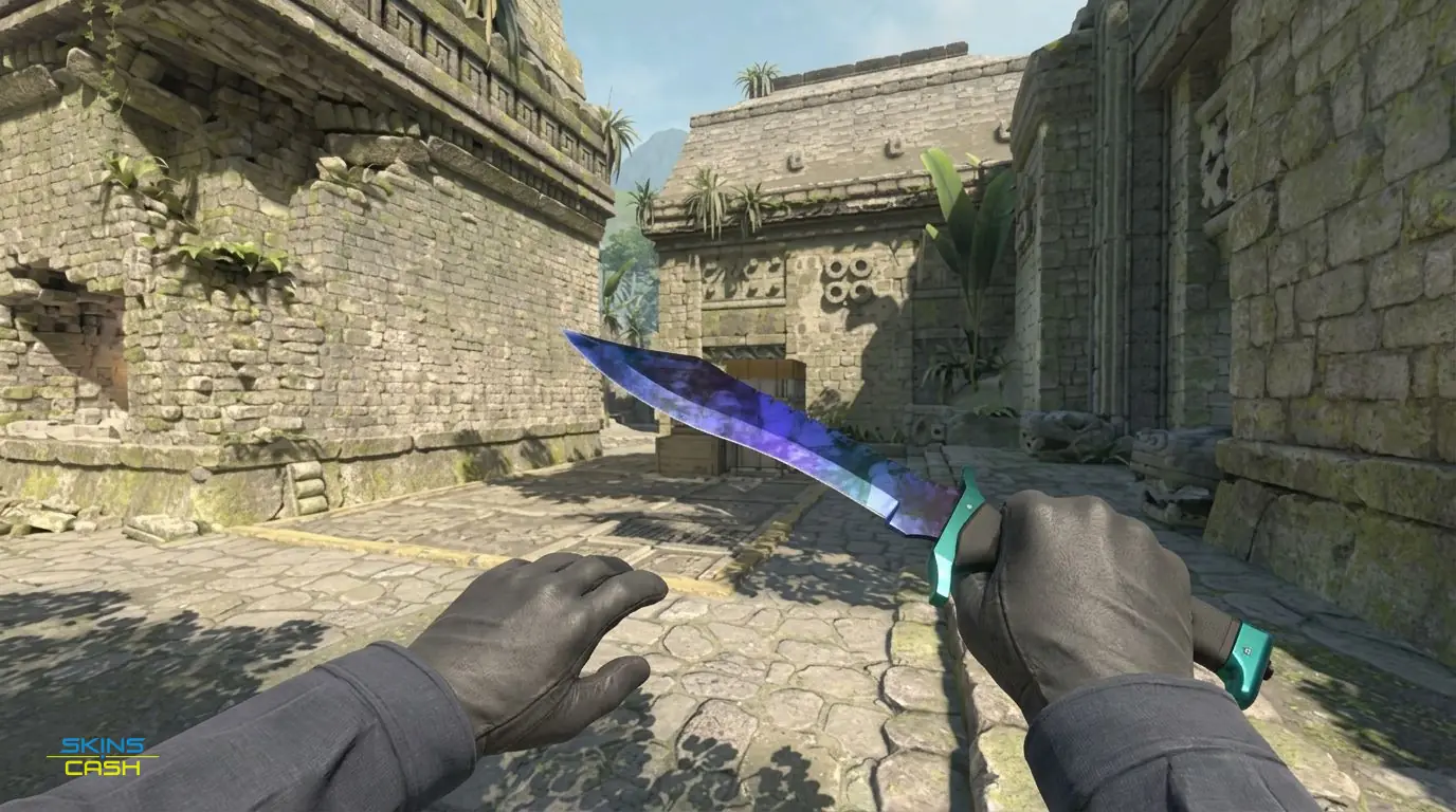★ Bowie Knife | Doppler Phase 3 — In-game inspect