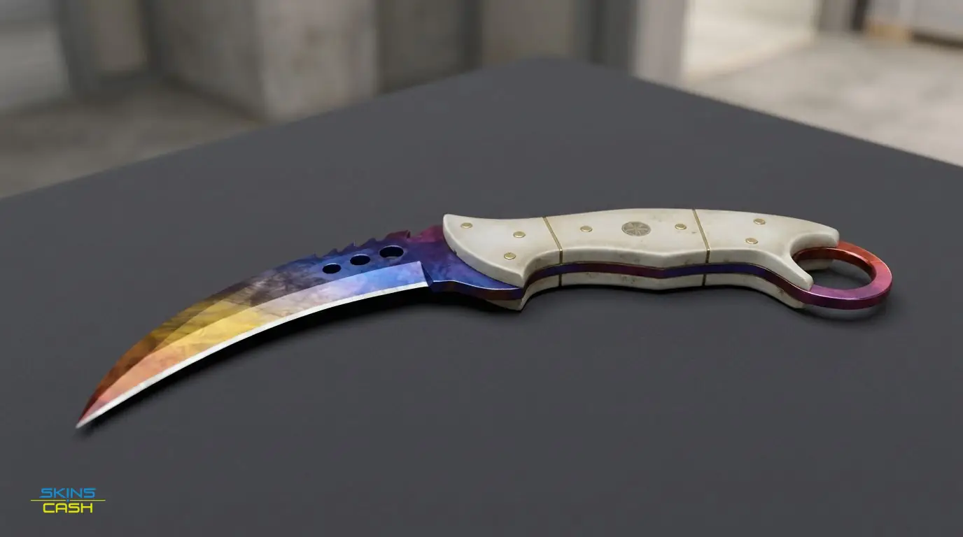 ★ Talon Knife | Marble Fade — Product view
