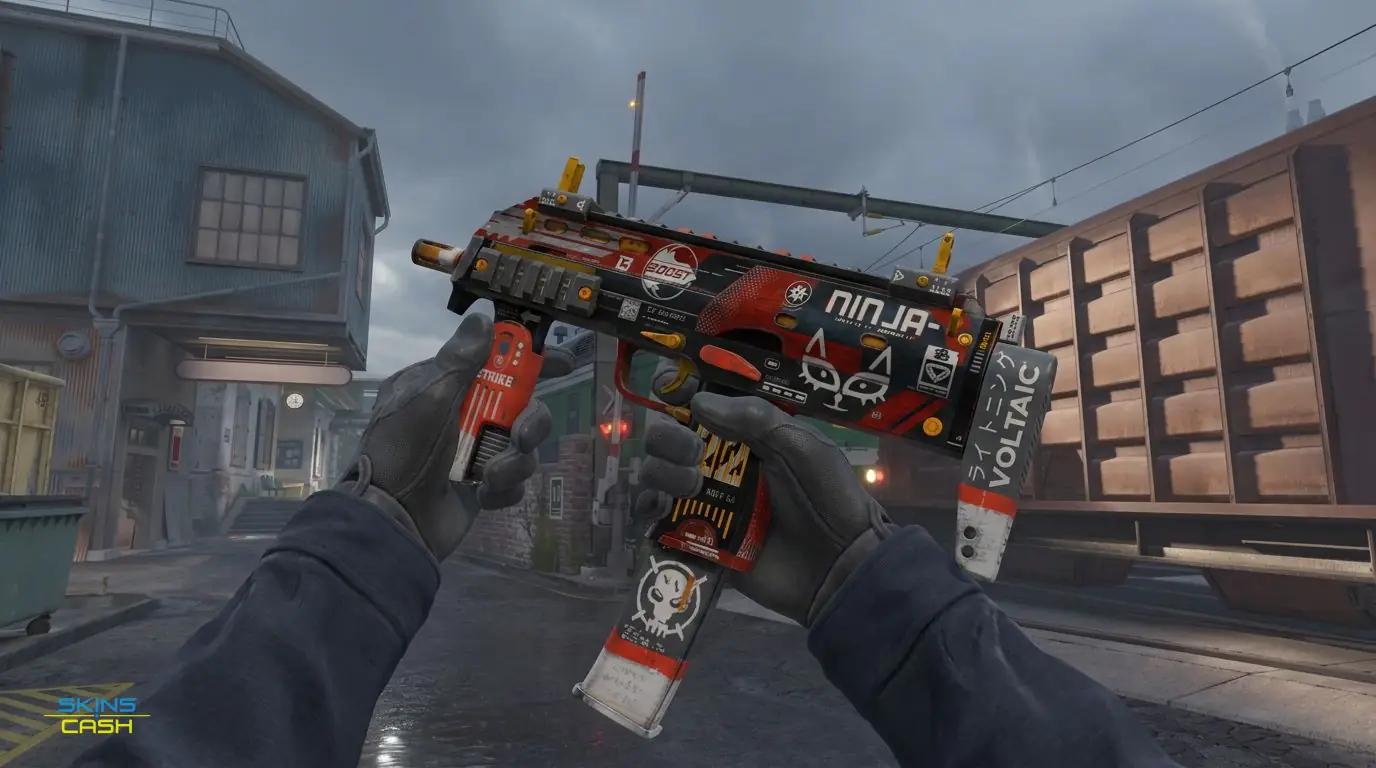 MP7 | Bloodsport — In-game inspect