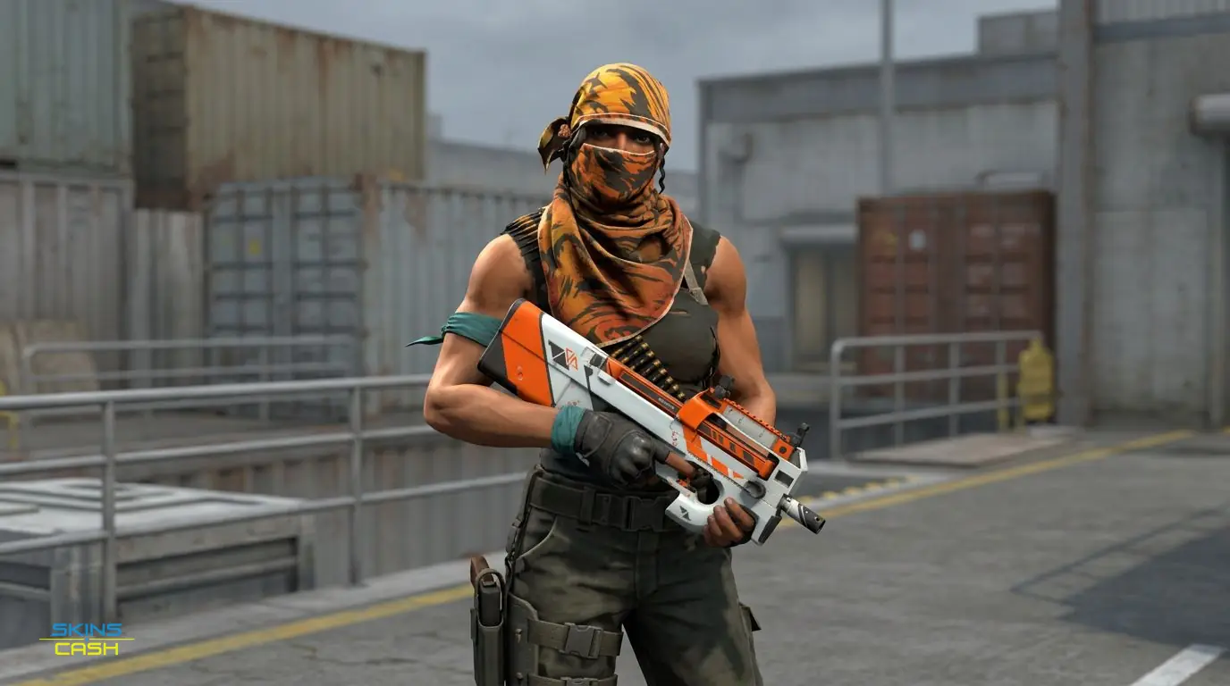 P90 | Asiimov — In the field