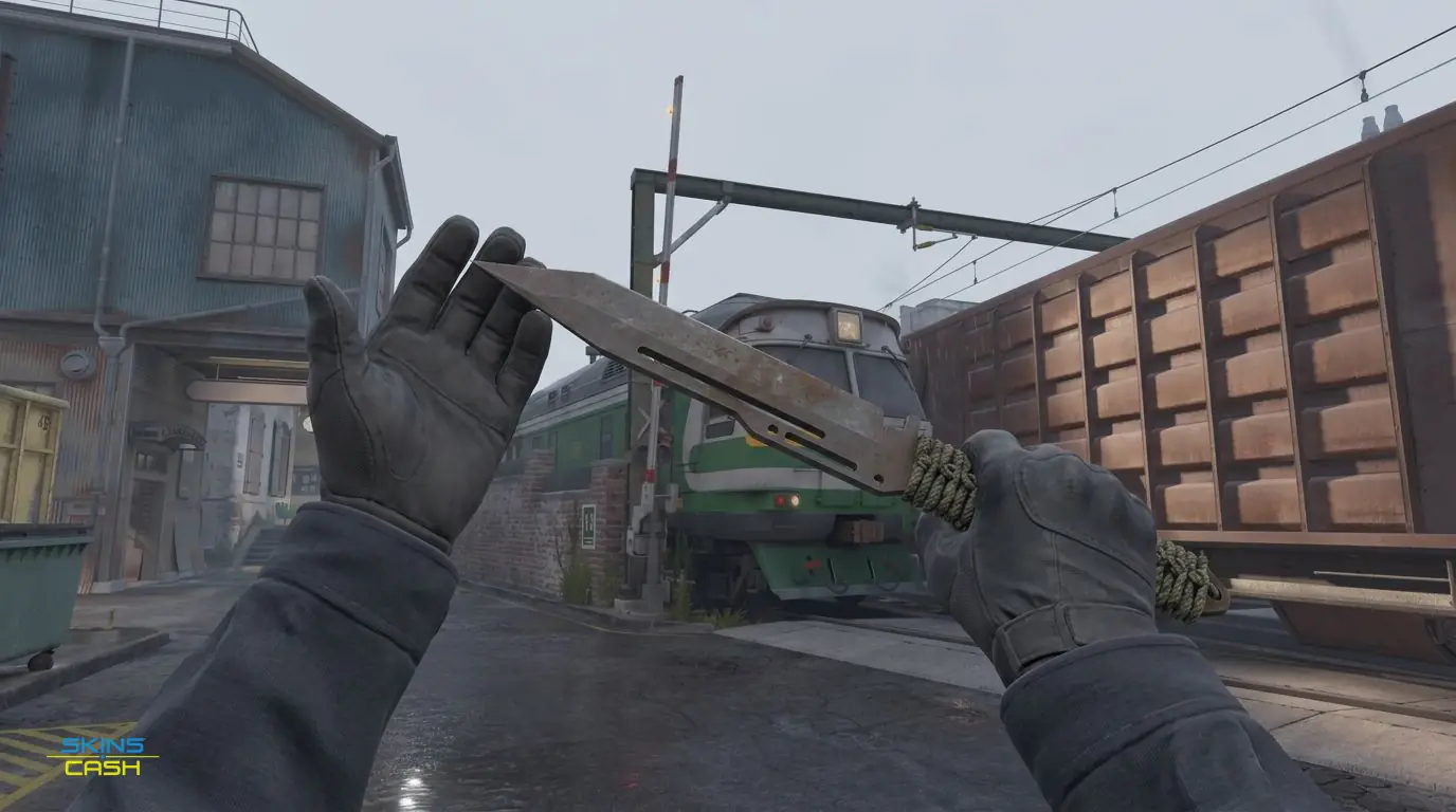 ★ Paracord Knife | Rust Coat — In-game inspect