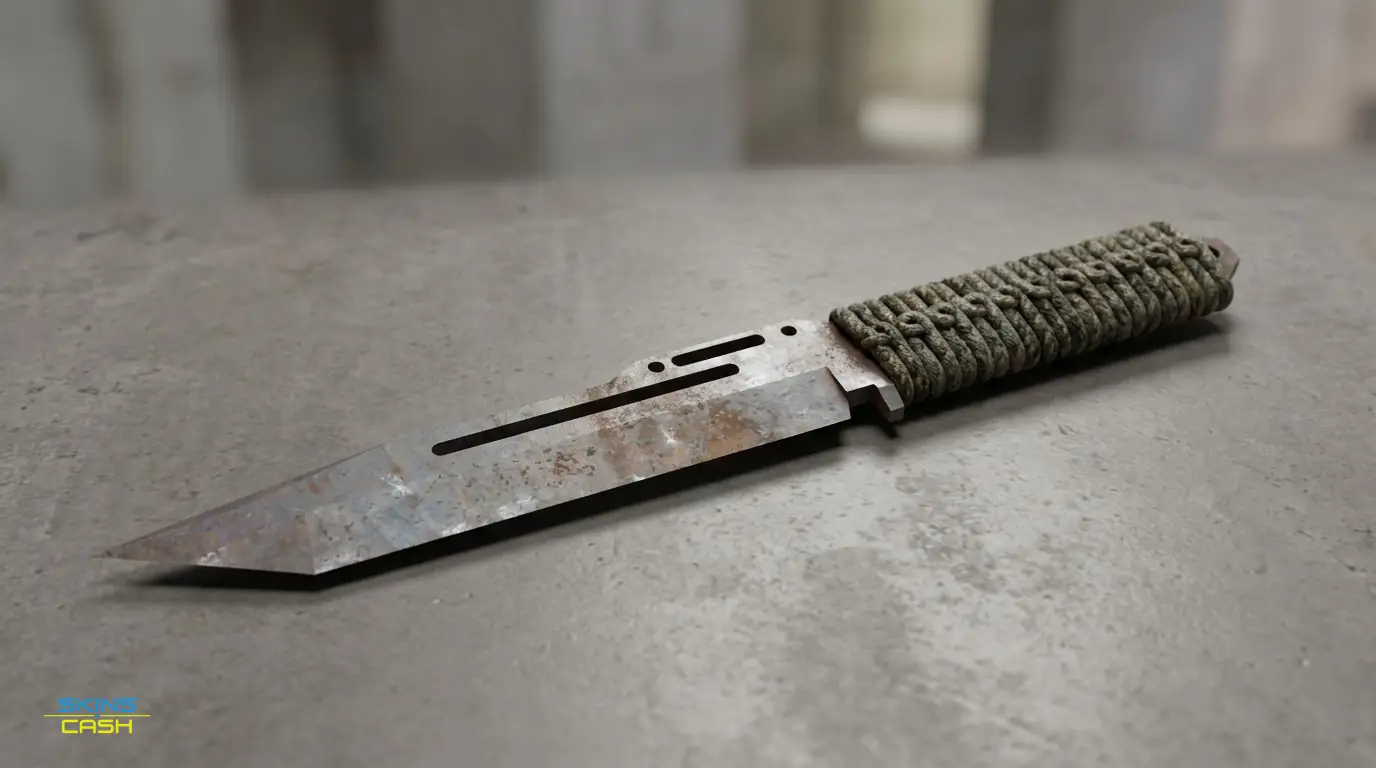 ★ Paracord Knife | Rust Coat — Product view