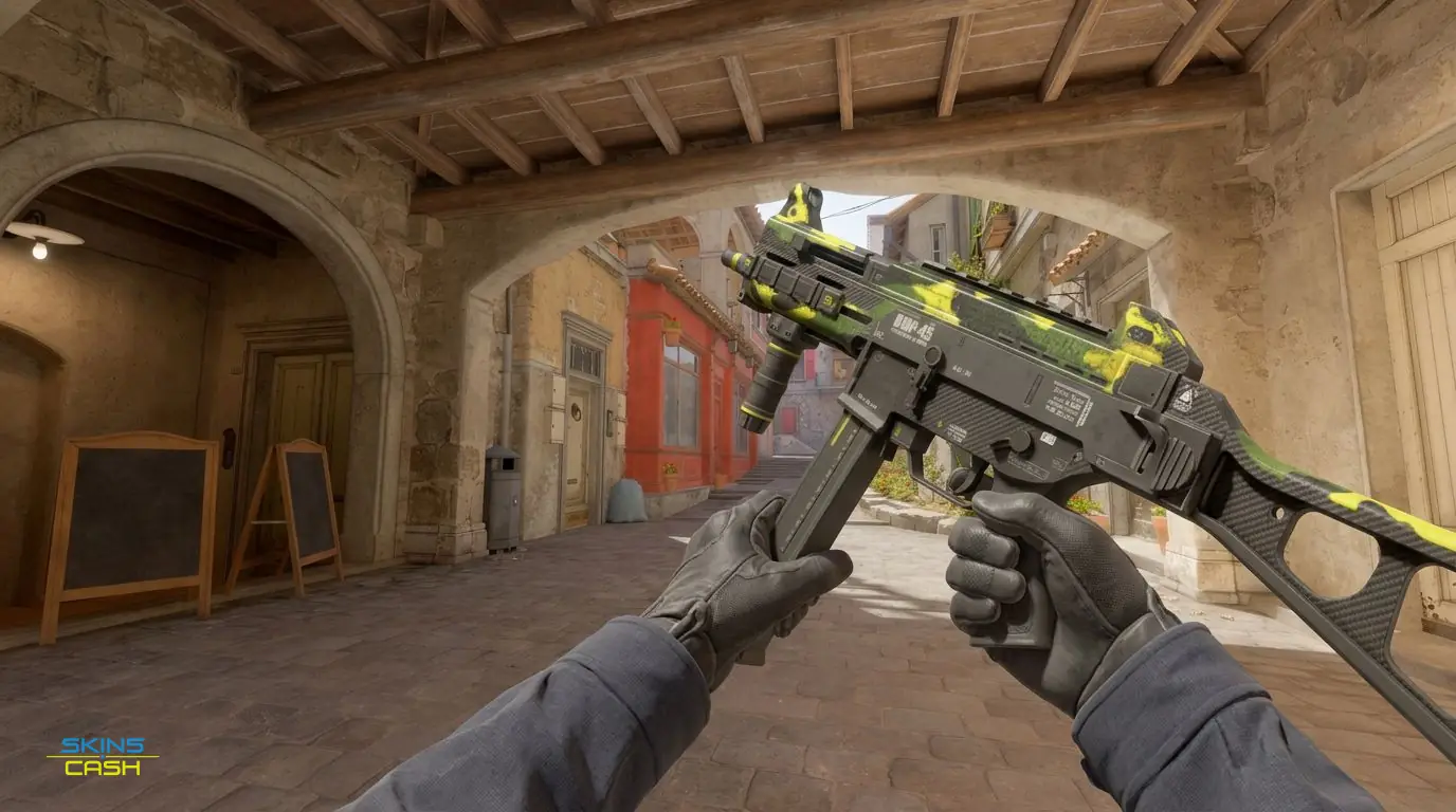 UMP-45 | Riot — In-game inspect