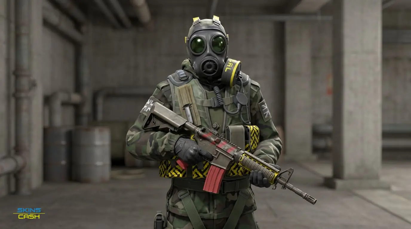 M4A4 | Steel Work — In the field